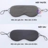Bịt mắt ngủ hai mặt ấm mát, che sáng 360 độ, thoáng khí cho người mất ngủ, dân văn phòng, du lịch - 40.000 VND 7