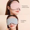 Bịt mắt ngủ hai mặt nóng lạnh lụa sữa mềm mịn, vải điểm nhỏ, chặn sáng ho - 42.140đ 9