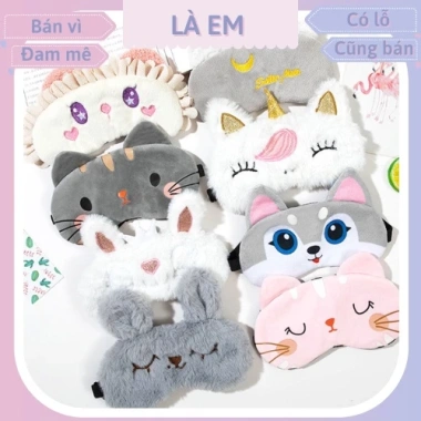Bịt Mắt Ngủ Hình Thú Cute Giá Rẻ 35k Giảm Giá Đến 44.100 VND - Giấc Ngủ Thư Giãn