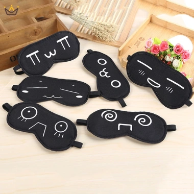 Bịt mắt ngủ họa tiết hoạt hình dễ thương - Tiện lợi cho du lịch, chỉ 39.268₫