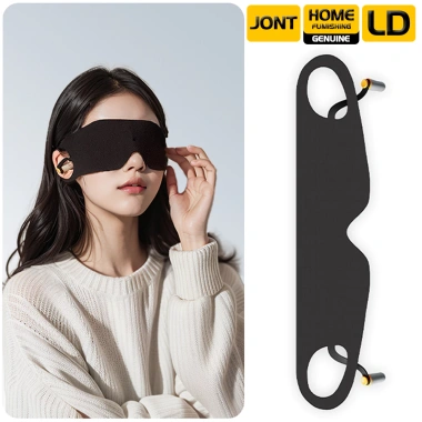Bịt mắt ngủ LD có nút bịt tai chống ồn, vải mềm mại, quai đeo tiện dụng - Giá 68.000₫