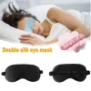 Bịt mắt ngủ lụa mềm mại L2M – Giấc ngủ sâu, tặng túi vải, chỉ 59.000₫