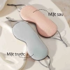 Bịt Mắt Ngủ Lụa Sữa 2 Mặt Nóng Lạnh - Thư Giãn, Giảm Mỏi Mắt, Giá 50k 6