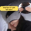 Bịt Mắt Ngủ Trưa Mềm Mại - Che Mắt Bảo Vệ, Thoải Mái, Giá Chỉ 59.500₫ 6