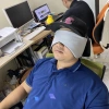 Bịt mắt ngủ trưa mềm mại kèm tai chống ồn, che mắt che tai bảo vệ giấc ngủ 6