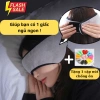 Bịt mắt ngủ trưa mềm mại kèm tai chống ồn, che mắt che tai bảo vệ giấc ngủ 10