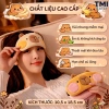 Bịt Mắt Ngủ và Mặt Nạ Ngủ Vải Nhung Capybara Gel Lạnh Mát - Dễ Ngủ, 56k 5