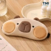Bịt Mắt Ngủ và Mặt Nạ Ngủ Vải Nhung Capybara Gel Lạnh Mát - Dễ Ngủ, 56k 9