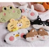 Bịt mắt vải lông xù mềm mại hình động vật dễ thương - Giá 35.000đ