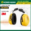 Bịt tai chống ồn 3M Optime 98 H9P3E giảm 23dB, màu vàng‑đen, gắn nón bảo hộ