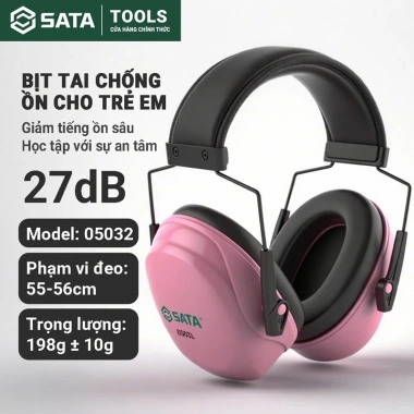 Bịt tai chống ồn công nghiệp SATA 32dB - Giảm tiếng ồn, phù hợp ngủ, học tập, làm việc - Giá 250.560 VND 2