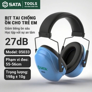 Bịt tai chống ồn công nghiệp SATA 32dB - Giảm tiếng ồn, phù hợp ngủ, học tập, làm việc - Giá 250.560 VND 3