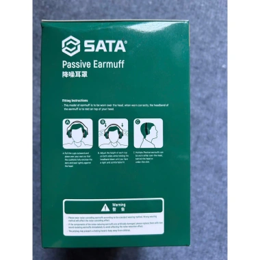 Bịt tai/chụp tai công nghiệp SATA 5.031 giảm 32dB, ôm kín, ngủ học làm việc - Giá 250.000₫
