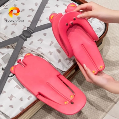 BLACKBEAR LIMIT Dép cặp đôi di động EVA mềm, chống thấm, chống trượt - Dép gấp xỏ ngón, giảm giá 20%