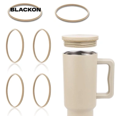 Blackon Nắp Cao Su Thay Thế 40oz Tumbler - Gioăng Silicone Bền, Phụ Kiện Bình Nước Du Lịch, 43.560₫