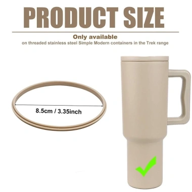 Blackon Nắp Cao Su Thay Thế 40oz Tumbler - Gioăng Silicone Bền, Phụ Kiện Bình Nước Du Lịch, 43.560₫
