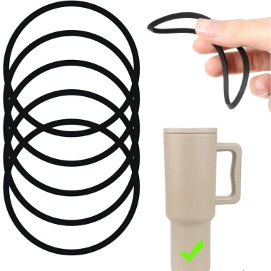 Blackon Nắp Cao Su Thay Thế 40oz Tumbler - Gioăng Silicone Bền, Phụ Kiện Bình Nước Du Lịch, 43.560₫