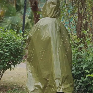 BLACKON Poncho Áo Mưa 3-in-1 Chống Thấm, Phản Quang, Thích Hợp Du Lịch Cắm Trại - Giá 58,428₫