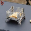 Blesiya Mini Hố Cứu Hỏa Ngoài Trời Gấp Độc Lập - Nhỏ Gọn, Tiết Kiệm Không Gian, Di Động Cho Bàn Lửa Ba Lô Cắm Trại 6