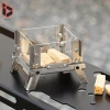 Blesiya Mini Hố Cứu Hỏa Ngoài Trời Gấp Độc Lập - Nhỏ Gọn, Tiết Kiệm Không Gian, Di Động Cho Bàn Lửa Ba Lô Cắm Trại 8
