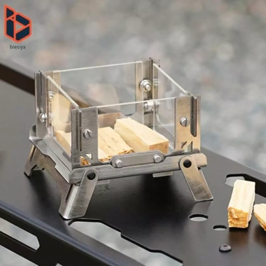 Blesiya Mini Hố Cứu Hỏa Ngoài Trời Gấp Độc Lập - Nhỏ Gọn, Tiết Kiệm Không Gian, Di Động Cho Bàn Lửa Ba Lô Cắm Trại 8