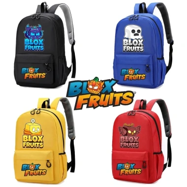 Blox Trái Cây Hoạt Hình Ba Lô Đa Năng Lưu Trữ Sách Máy Tính Leo Núi 162k VND