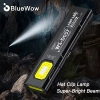 BlueWow Đèn Pin LED 550LM Mini Di Động Móc Khóa Sạc, Bỏ Túi, Nam Châm Khẩn Cấp - 110k 2