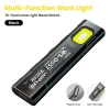 BlueWow Đèn Pin LED 550LM Mini Di Động Móc Khóa Sạc, Bỏ Túi, Nam Châm Khẩn Cấp - 110k 10