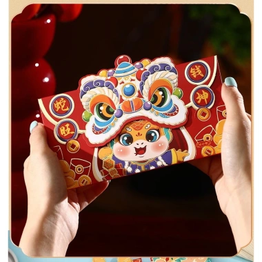 BLX TẾT Set 4/6 Bao Lì Xì Con Ngựa Con Lân Cool Đón Xuân 2.026 Giá 13.000 VND