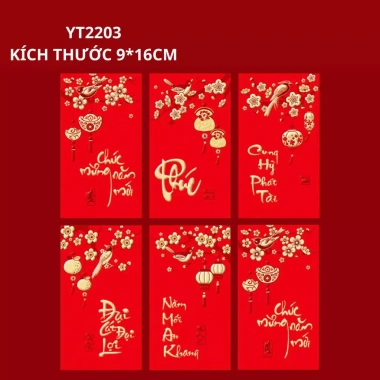 BLX TẾT Set 4/6 Bao Lì Xì Con Ngựa Con Lân Cool Đón Xuân 2.026 Giá 13.000 VND