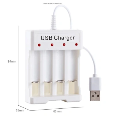 BMAX Bộ sạc 4 khe USB cho pin AA và AAA - An toàn, tiện lợi, Giá chỉ 29.000₫ 3 BMAX Bộ sạc 4 khe USB cho pin AA và AAA - An toàn, tiện lợi, Giá chỉ 29.000₫ 3