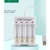 BMAX Bộ sạc 4 khe USB cho pin AA và AAA - An toàn, tiện lợi, Giá chỉ 29.000₫ 7