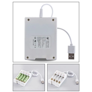 BMAX Bộ sạc 4 khe USB cho pin AA và AAA - An toàn, tiện lợi, Giá chỉ 29.000₫ 8 BMAX Bộ sạc 4 khe USB cho pin AA và AAA - An toàn, tiện lợi, Giá chỉ 29.000₫ 8