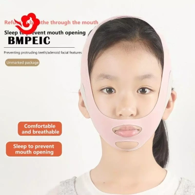 BMPEIC Mặt Nạ Chữ V Trẻ Em Ngủ - Chống Mở Miệng, Băng Mặt, Làm Thắt Da, Điều Chỉnh Thói Quen Ngủ Mới Giá 56.916 VND