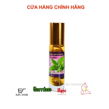 Bộ 04 Chai Dầu Gió Thái Lan 8ml - Vị Chanh, Sả, Lavender, Bạc Hà - Giá chỉ 89.000₫