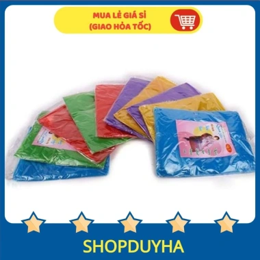 Bộ 10 áo mưa một lần đa màu, gọn nhẹ, tiện mang - Chỉ 24.000 VND Bộ 10 áo mưa một lần đa màu, gọn nhẹ, tiện mang - Chỉ 24.000 VND
