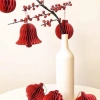 Bộ 10 phụ kiện decor treo Tết giấy tổ ong đỏ – tạo điểm nhấn không gian, chỉ 55.600₫ 3