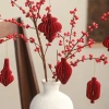 Bộ 10 phụ kiện decor treo Tết giấy tổ ong đỏ – tạo điểm nhấn không gian, chỉ 55.600₫ 4