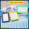 Bộ 10 Thẻ chìa khóa và Móc khóa Tag vali - Name tag ghi thông tin, giá chỉ 10.000₫ 2
