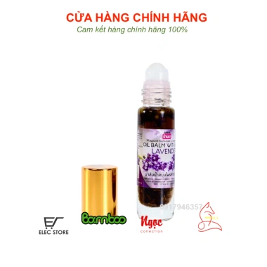 Bộ 12 chai Dầu Gió Lavender Thái Lan 8ml - Hương Thư Giãn, Giá ưu đãi 298.000₫