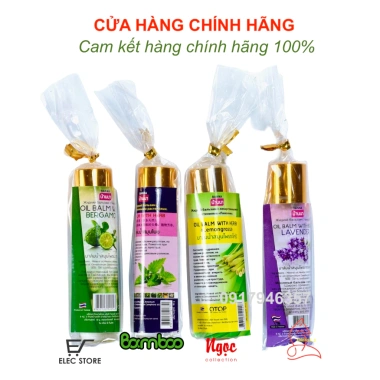 Bộ 12 chai Dầu Gió Lavender Thái Lan 8ml - Hương Thư Giãn, Giá ưu đãi 298.000₫
