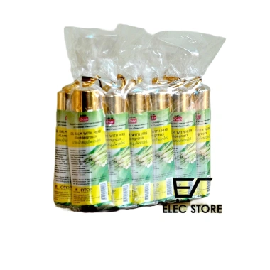 Bộ 12 chai dầu gió thảo mộc Thái Lan hươg sả 8ml - Giá ưu đãi 295.000đ