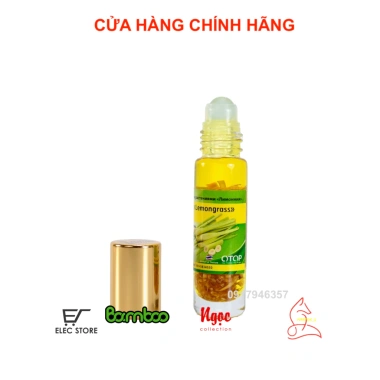 Bộ 12 chai dầu gió thảo mộc Thái Lan hươg sả 8ml - Giá ưu đãi 295.000đ 4