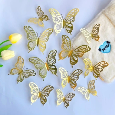 Bộ 12 Con Bướm 3D Đa Màu BG2 - Trang Trí Tường Tiệc Cưới Sinh Nhật, Đạo Cụ Quay Video - Chỉ 22.000₫ 7 Bộ 12 Con Bướm 3D Đa Màu BG2 - Trang Trí Tường Tiệc Cưới Sinh Nhật, Đạo Cụ Quay Video - Chỉ 22.000₫ 7