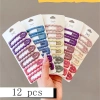 Bộ 12 Kẹp Tóc Nhiều Màu Sắc Thời Trang Hàn Quốc 2.024 Cho Nữ – Mới Nổ, Giá 30.030₫ 7