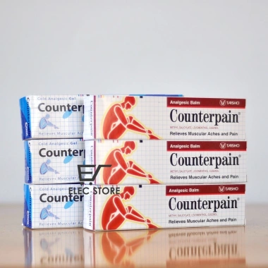 Bộ 12 Tuýp Cao Xoa Bóp Counterpain Thailand 60g - Giảm đau nhanh, Giá ưu đãi 950.000 VND