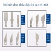 Bộ 13 Dao Cắt Đa Năng, Dao Cạo và Dụng Cụ Chạm Khắc Thủ Công - Độ Chính Xác Cao, Giá 50.000 VND 2