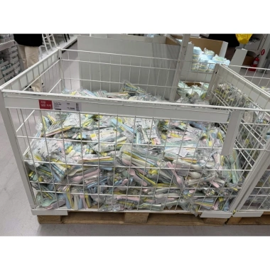 Bộ 18 muỗng nĩa dao nhựa an toàn cho bé, tập ăn dặm Kalas IKEA, chỉ 79.000 VND