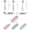 Bộ 2 cái 304 muỗng nĩa thép không gỉ + dao kéo du lịch cắm trại, trường học, văn phòng - Giá chỉ 31.900₫ 9