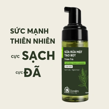 Bộ 2 chai sữa rửa mặt tạo bọt sâu sạch, không khô da - Dành cho da dầu, da khô - Giá chỉ 190.000 dong